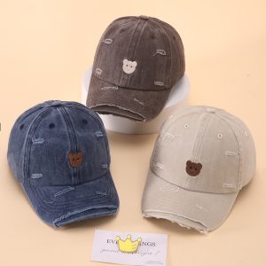 ウォッシュド コットン キッズ ベースボールキャップをカスタマイズする
