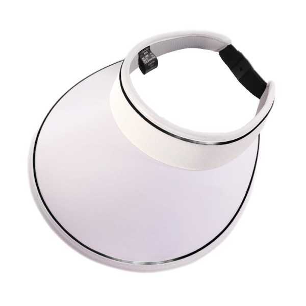 UV カット用のテニスのレディースサンバイザーをカスタマイズする