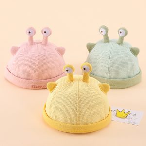 防寒用の子供用ツバなし帽子をカスタマイズする